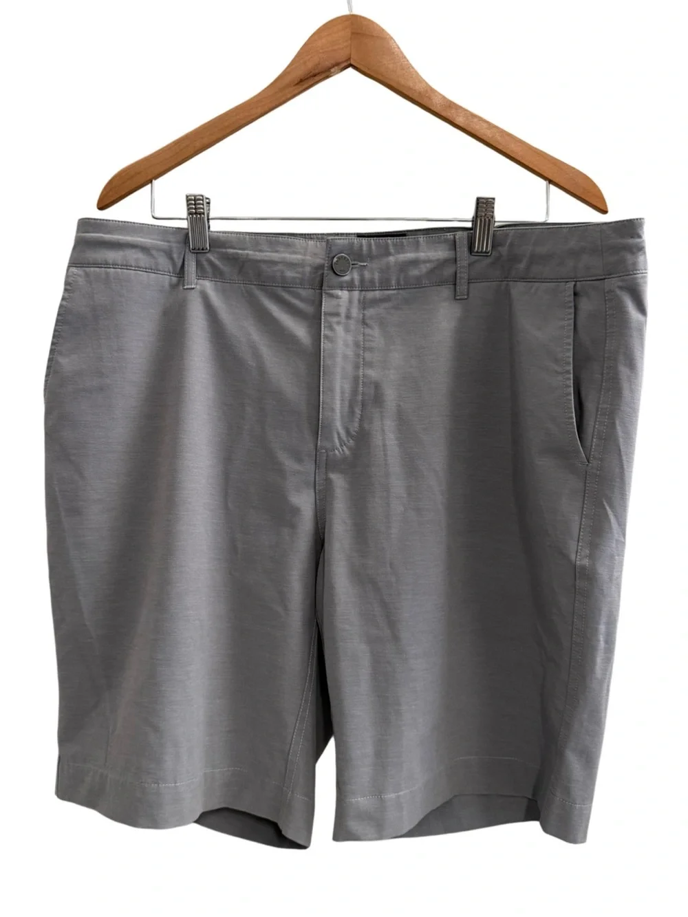 Faherty Men’s Gray Stretch Shorts Size 36 MCS0012